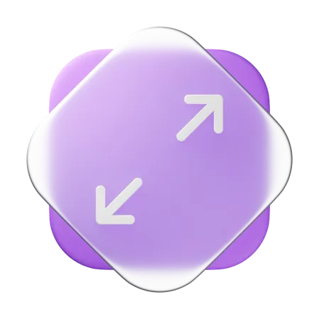 Maximiser  3D Icon