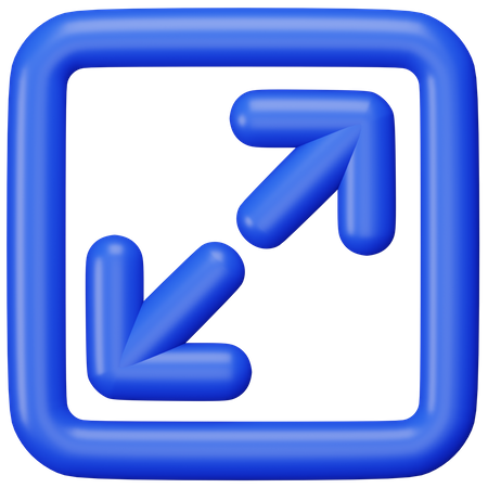 Maximiser  3D Icon