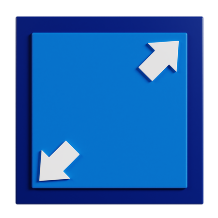 Maximiser  3D Icon