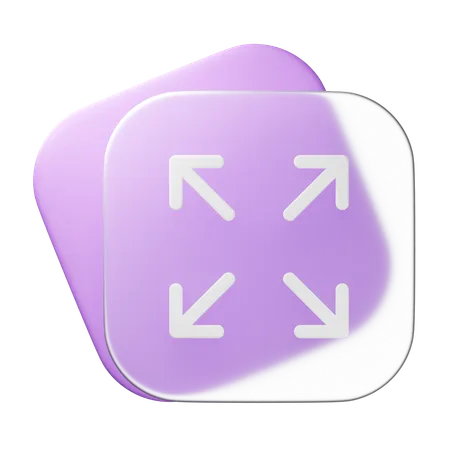 Maximizar  3D Icon