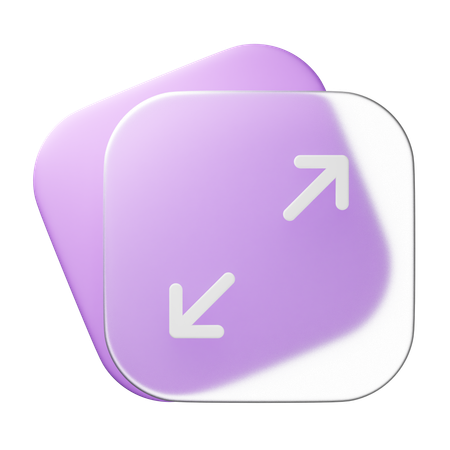 Maximizar  3D Icon