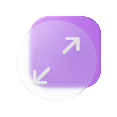 Maximizar  3D Icon