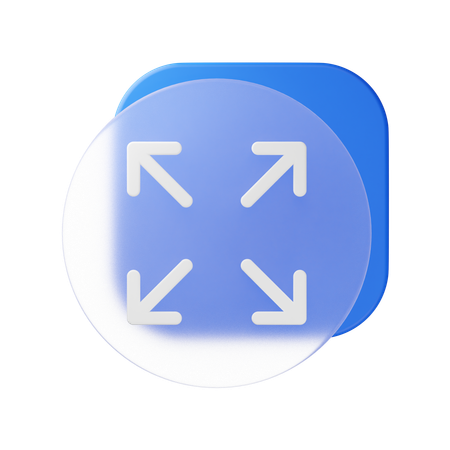 Maximizar  3D Icon