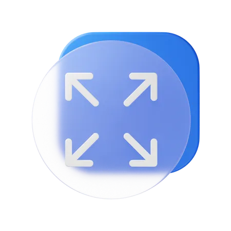 Maximizar  3D Icon