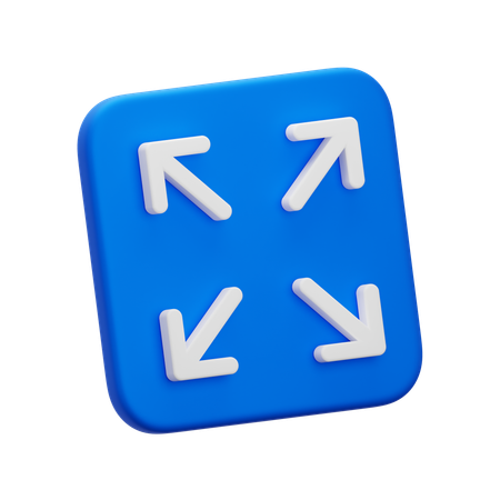 Maximizar  3D Icon