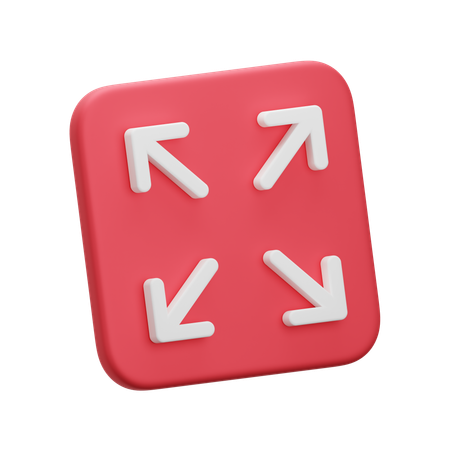 Maximizar  3D Icon
