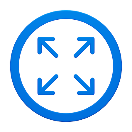 Maximizar  3D Icon