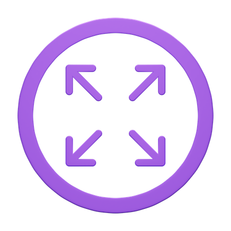 Maximizar  3D Icon