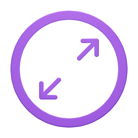 Maximizar  3D Icon