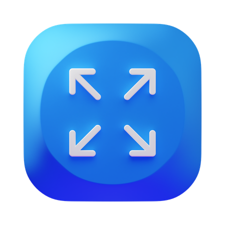 Maximizar  3D Icon
