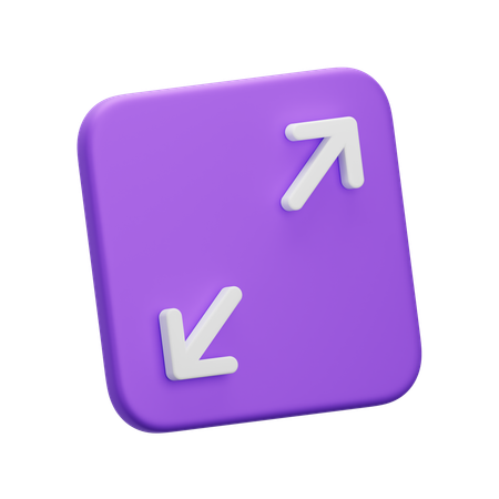 Maximize  3D Icon