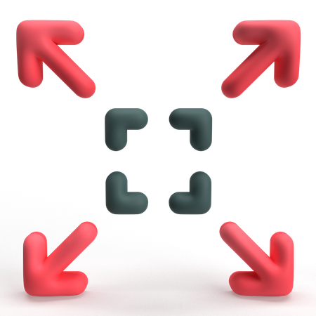 Maximize  3D Icon
