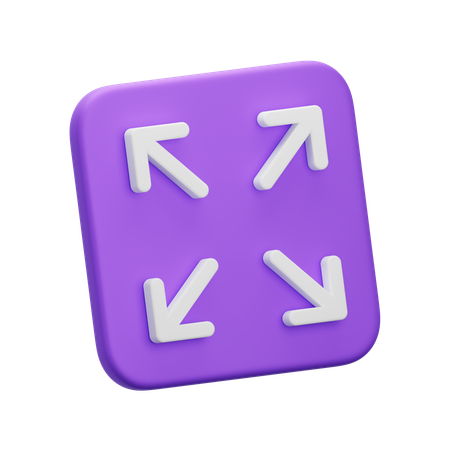 Maximize  3D Icon