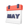 calendar month may symbol
