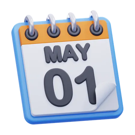 May day  3D Icon