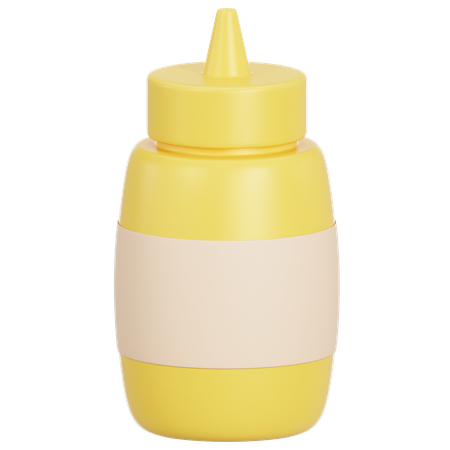 Mayonnaise  3D Icon