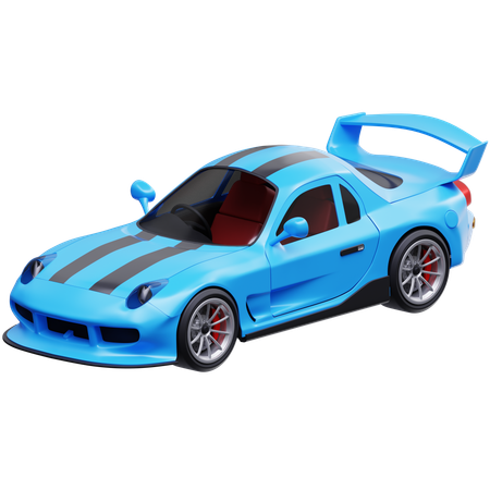 Mazda RX-7  3D Icon