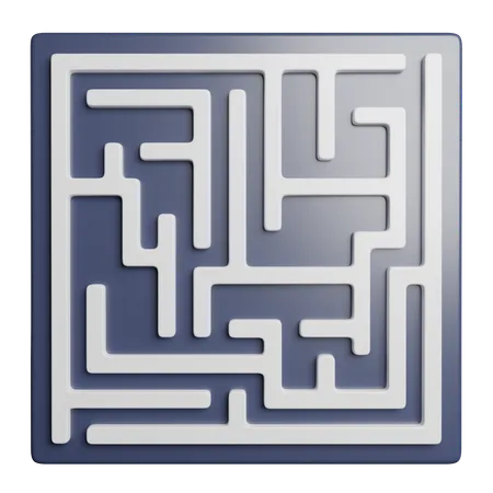 Maze  3D Icon