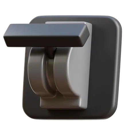 Schutzschalter  3D Icon