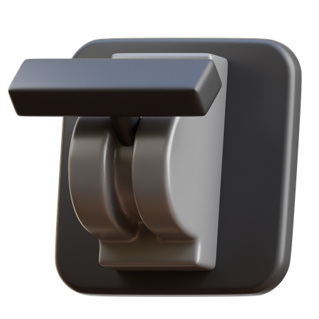 Schutzschalter  3D Icon