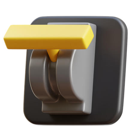 Mcb Switch  3D Icon