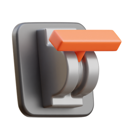 Mcb Switch  3D Icon