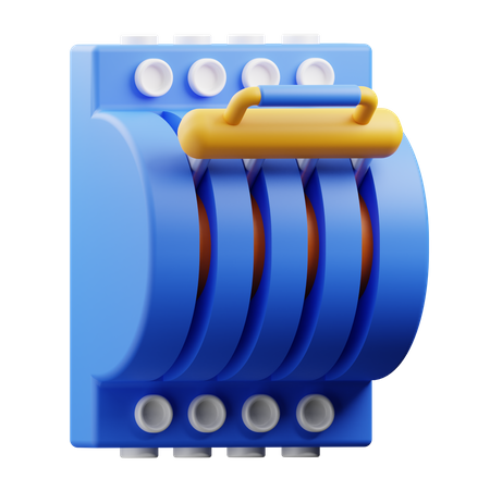 Mcb Switch  3D Icon