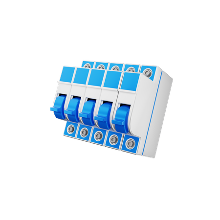 Mcb Switch  3D Icon