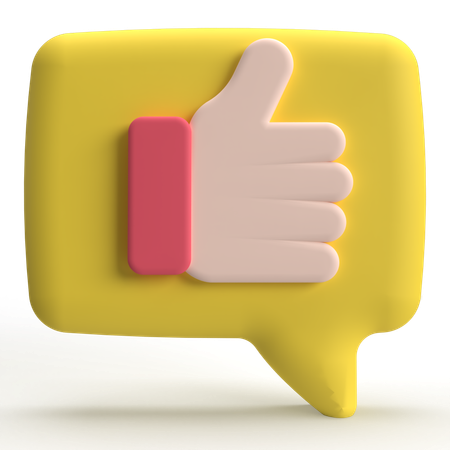 Me gusta chatear  3D Icon