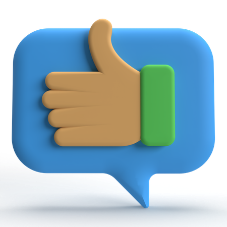Me gusta chatear  3D Icon