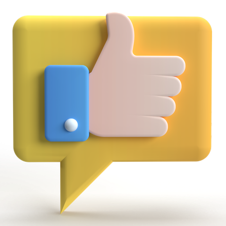 Me gusta chatear  3D Icon
