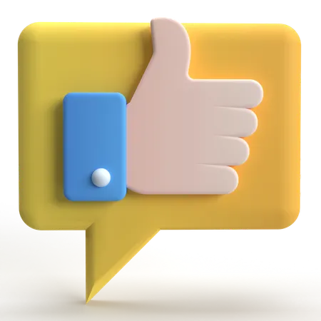 Me gusta chatear  3D Icon