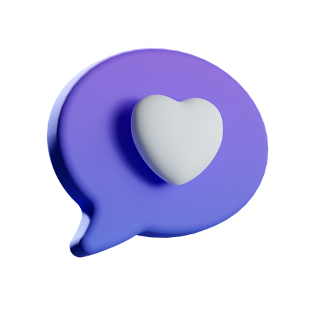 Me gusta chatear  3D Icon
