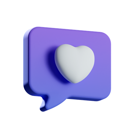 Me gusta chatear  3D Icon