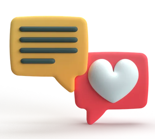 Me gusta comentar  3D Icon