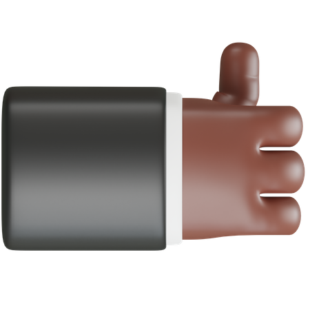 Como gesto con la mano  3D Icon