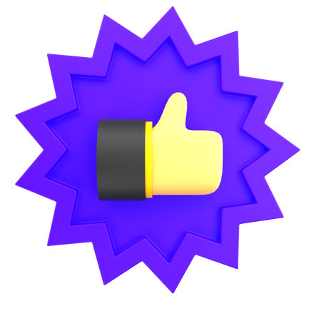 Como insignia  3D Icon