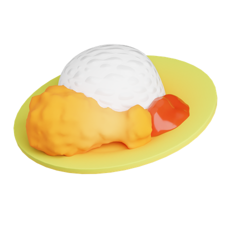 Meal  3D Icon