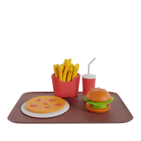 Meal  3D Icon