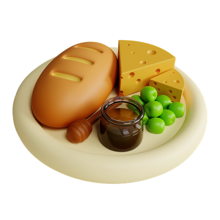 Meal  3D Icon