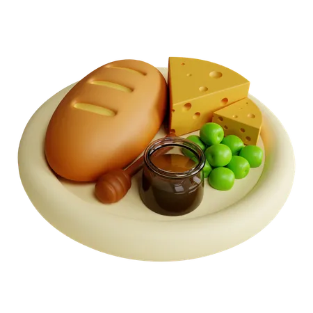 Meal  3D Icon