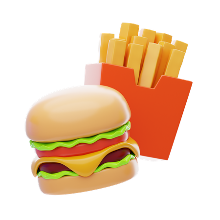 Meal  3D Icon