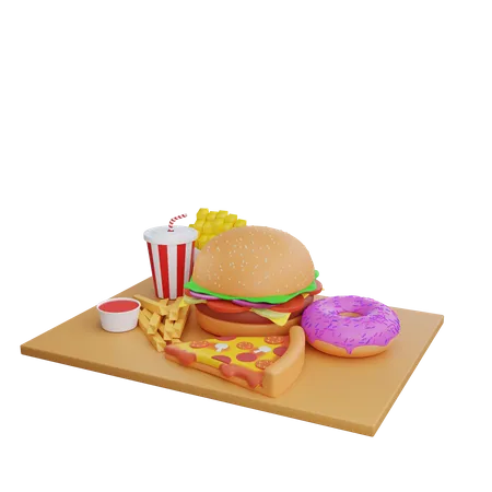 Meal  3D Icon