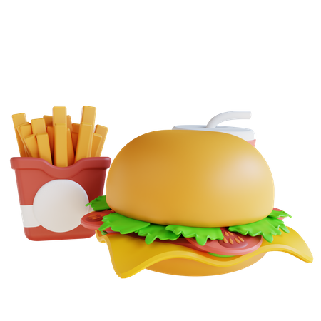 Meal  3D Icon