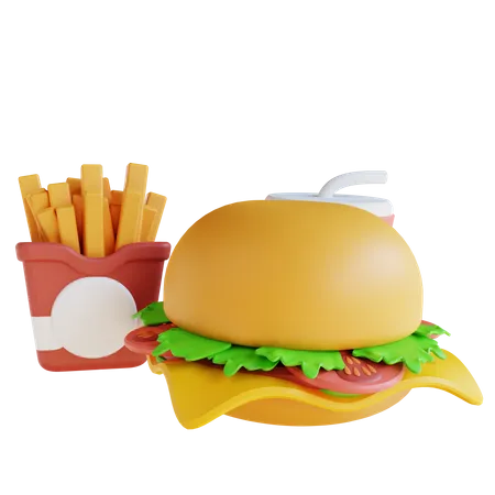 Meal  3D Icon