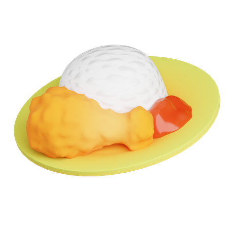Meal  3D Icon