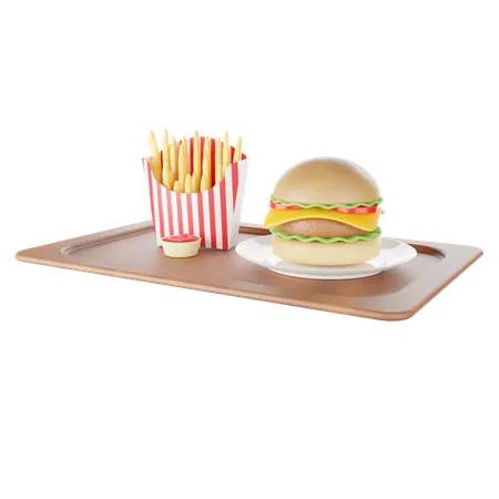 Meal  3D Icon