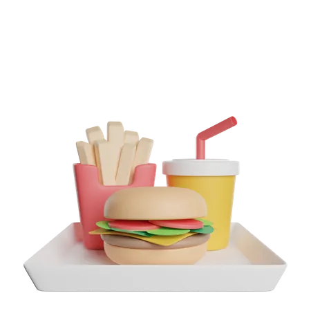 Meal  3D Icon