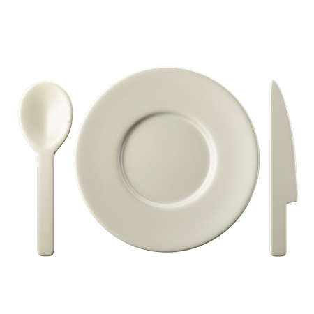 Meal  3D Icon