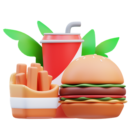 Meal  3D Icon